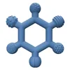 Azul-hexagonal