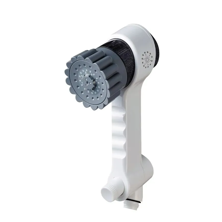 Mirable zero general-purpose three distinct water flow modes luxury multifunctional shower head