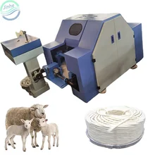 Automatic small cotton sheep wool sliver carding machine laboratory alpaca wool fiber opening combing spinning machine