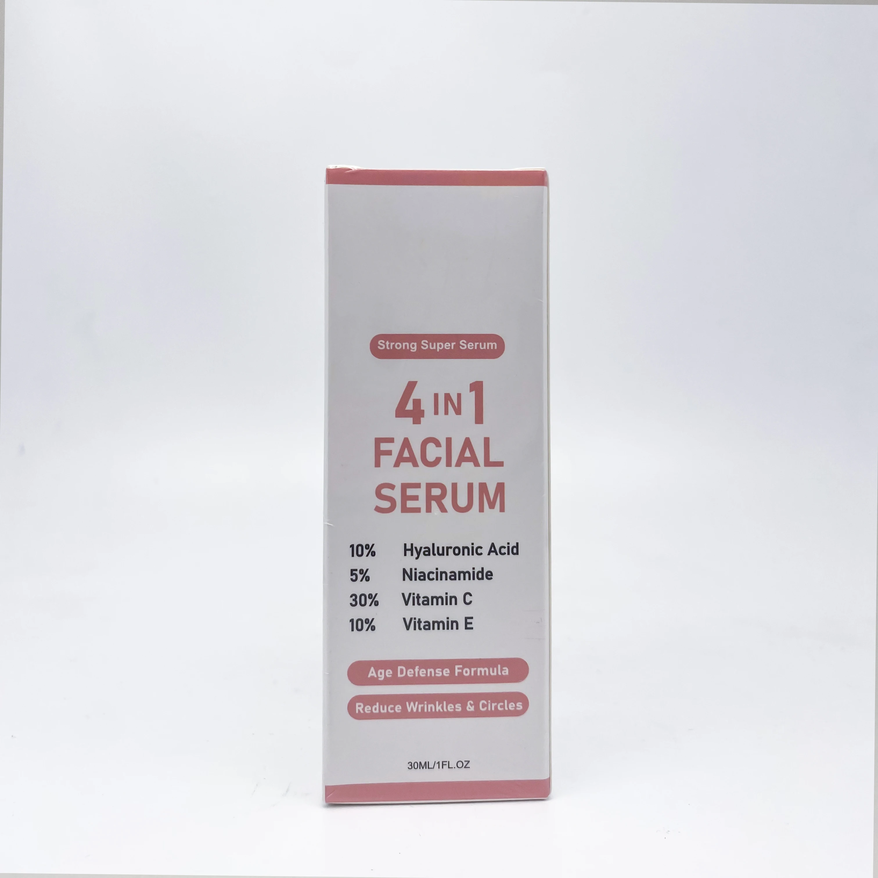 AiXin Vegan Organic Hyaluronic Acid Niacinamide Vitamin C Vitamin E Face Serum Essence Facial Whitening 4 in 1 Serum