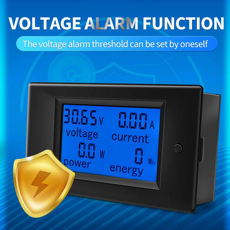 PZEM-031 DC 6.5-100V 20A 4 in 1 Digital Display