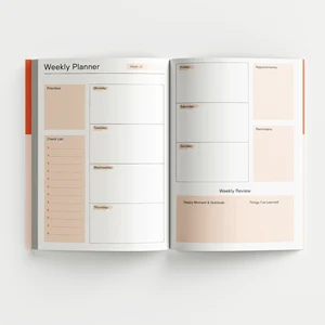 Premium Custom Logo A5 & A6 Notebook with Soft PVC & Fabric Cover 100gsm Inside Fast Shipping & Low MOQ  for School Use