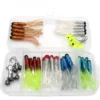 L tubular bait lead hook