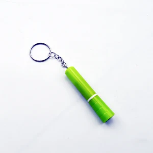 Wholesale Logo Green Color Mini Size Durable Plastic Novelty Light up Led Pen for Bulk