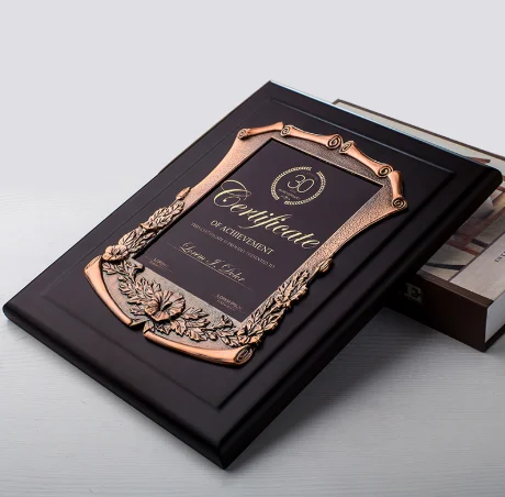 Чистый деревянный щит, Бляшка с сублимационной печатью, Бляшка 20*30 см