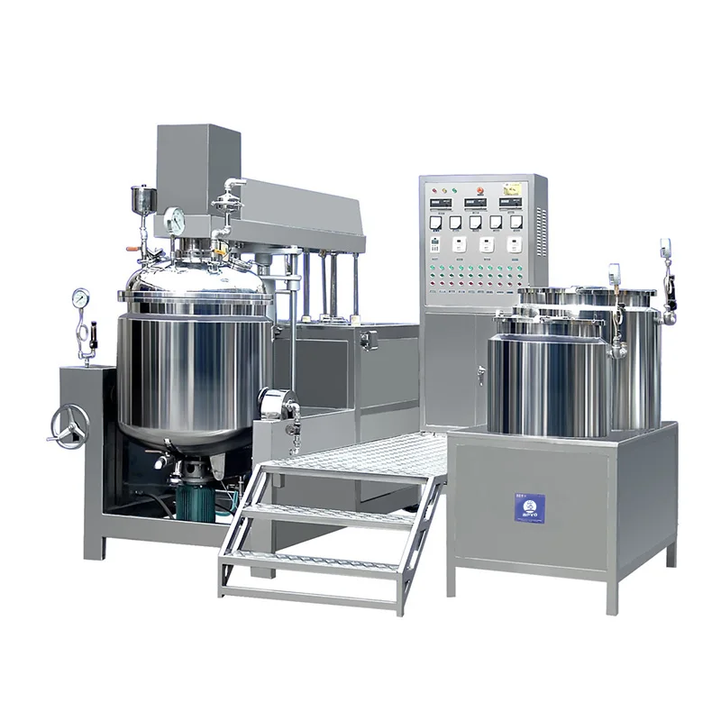 Automatic Vacuum Homogenizing Emulsifier/cake Gel Emulsifier Making Machine/chemical Machinery Equipment
