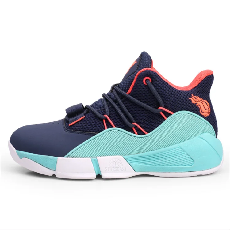 Детская Баскетбольная обувь для мальчиков сетчатая спортивная обувь