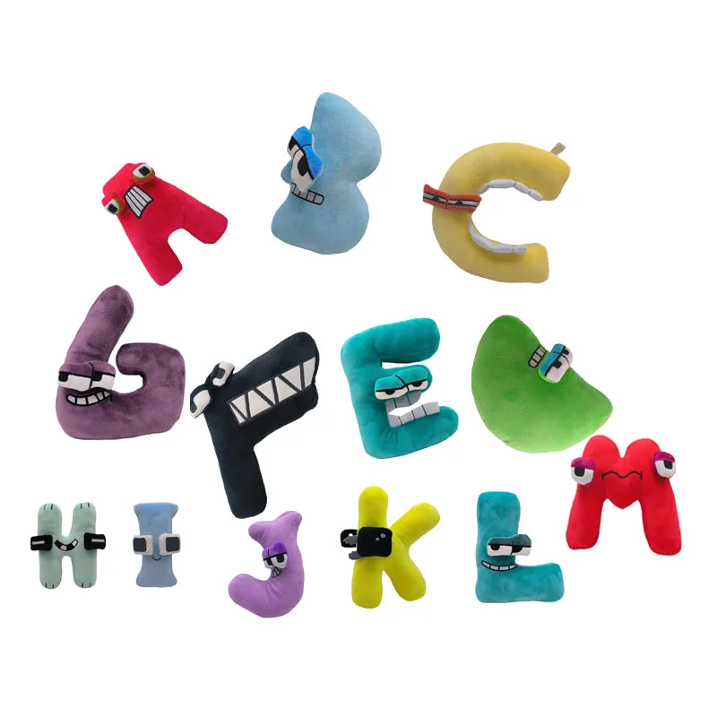 2023 Plush Alphabet Lore Letter Toys Alphabet Lore Plushies Toys