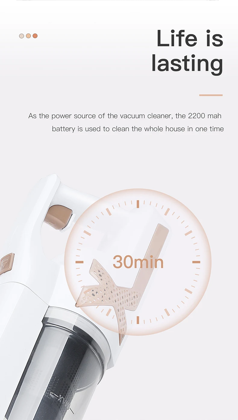 2021 New Product Two In One Household Usage Wireless Wet And Dry Handheld Vacuum Cleaners