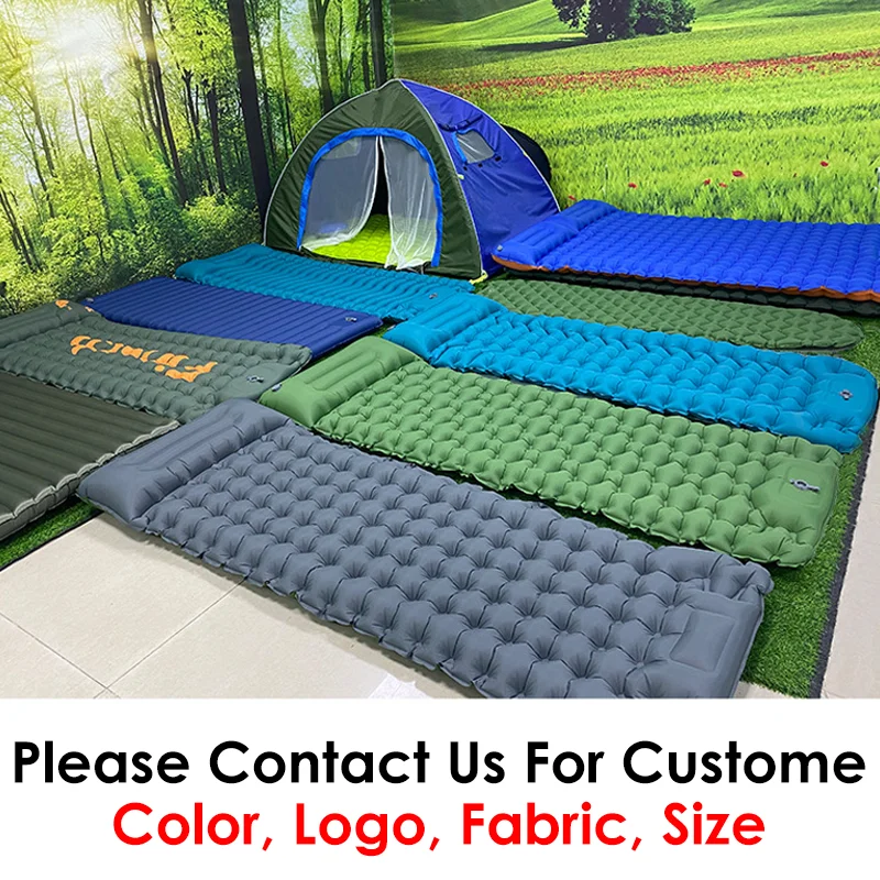 Camping Mat Camping Pads For Backpacking Self Inflating Sleeping Pad ...