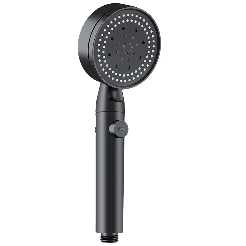 High Pressure Handheld Shower Head With On Off Switch Detachable Shower ...