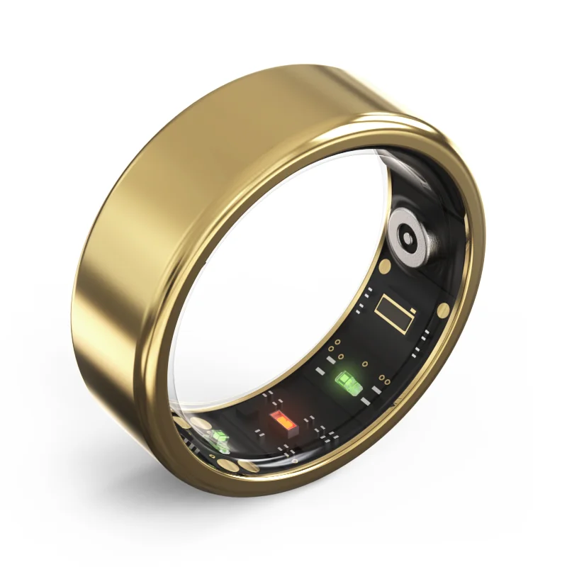 2024 Nova Smart Ring Remote Control Fitness Monitor Finger Digital Ring Blood Oxygen Sleep Health Tracker Ring