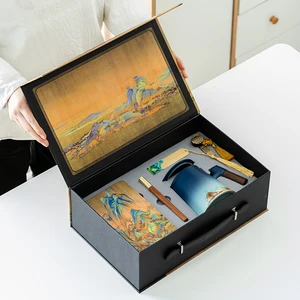 Company Business Gift Set Customization Factory Outlet Luxury Vacuum Cup Notebook