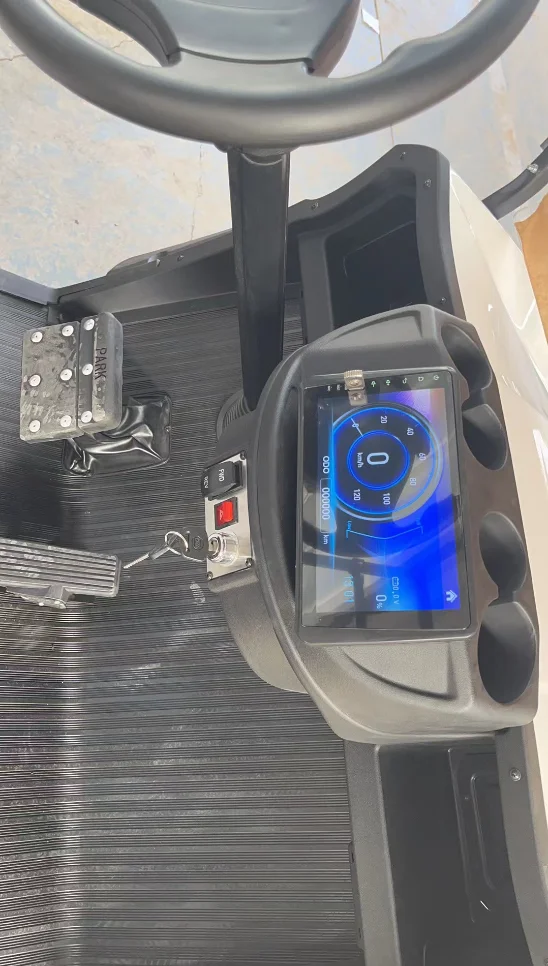 Shuncha Brand Latest Design 4 Person 72v Electric Lifted Golf Cart Off