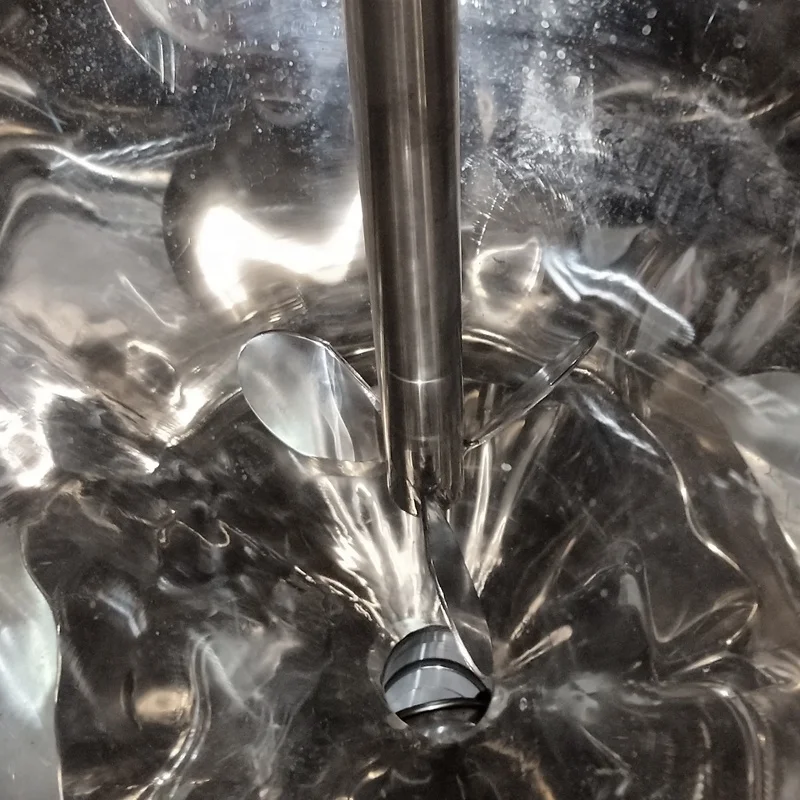 Chocolate Mixing Tank Shampoo Mixing Machine Liquid Soap Blending Tank