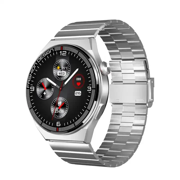 2023 Round Smart Watch H4 Max Reloj Inteligente Redondo NFC Wireless Charging Calculator Smartwatch for Business H4MAX