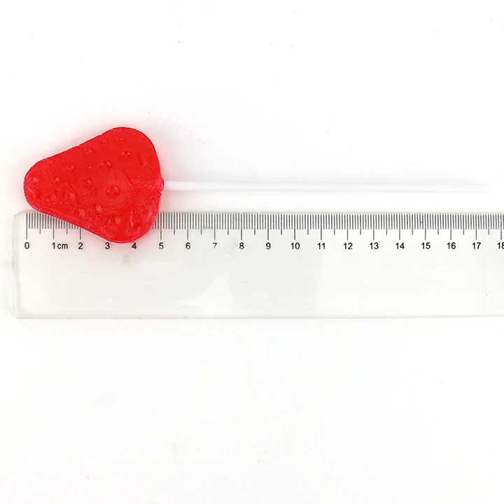 strawberry lollipop