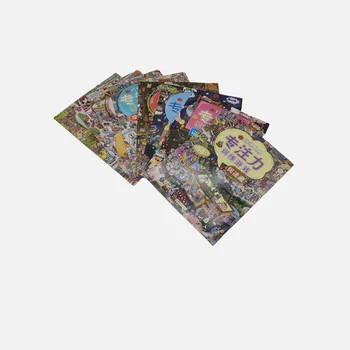 Quality Guaranteed Custom-Size Single Book Cover Color Saddle Stitch Print Offset Fancy Kraft Paper and Art Paper Business Use