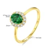 Emerald Zircon