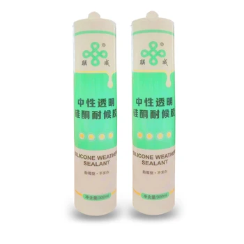 300ml/280ml aluminum engineering adhesive silicone sealant neutral stable performance waterproof