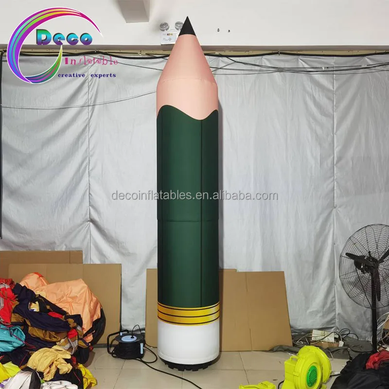Factory Low Price Custom Store Inflatable Advertising Model Inflatable Pencil Inflatable Stationery