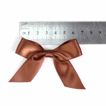 Silk ribbon 2 cm, brown