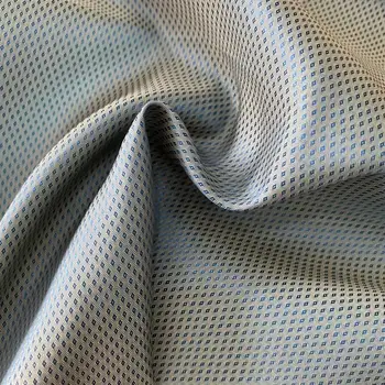 Factory Direct Two Tone Effect  Jacquard Lining Fabric 100% Polyester  for  Suit and Bag