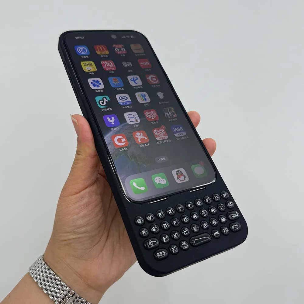 NEW Keyboard case for iphone Luxury Premium Keyboard Mobile Phone Case
