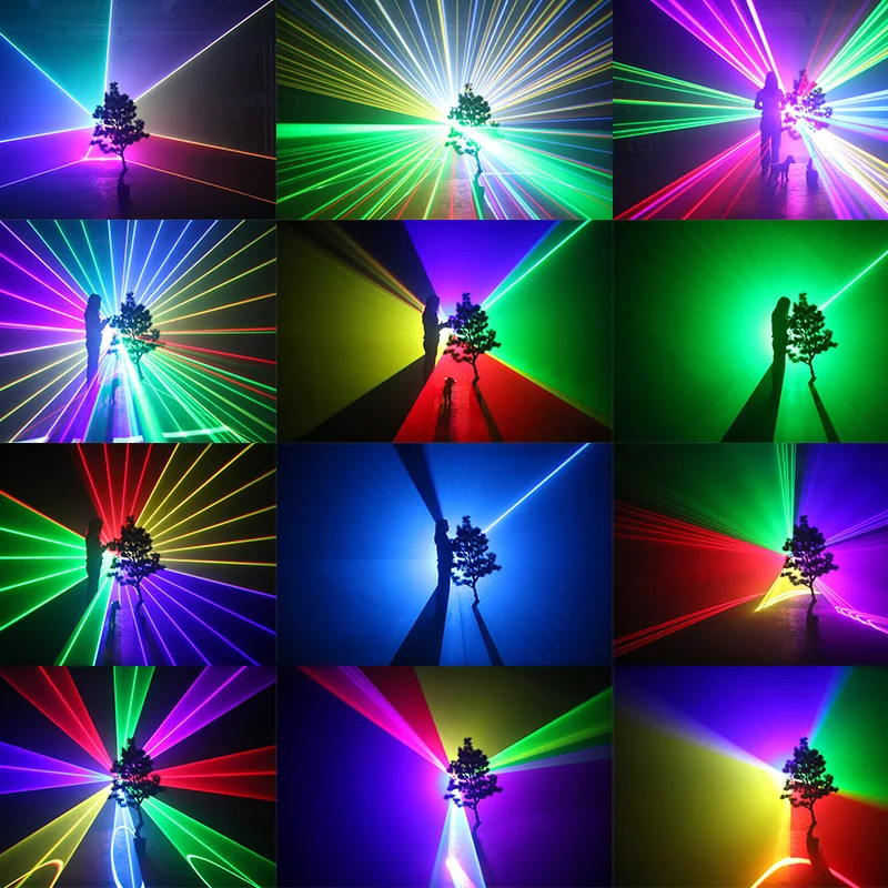 NewFeel APP Remote Control 2w Rgb Animation Laser Stage Lighting Dj Disco Ktv Home Party Mini Club Laser Light Show