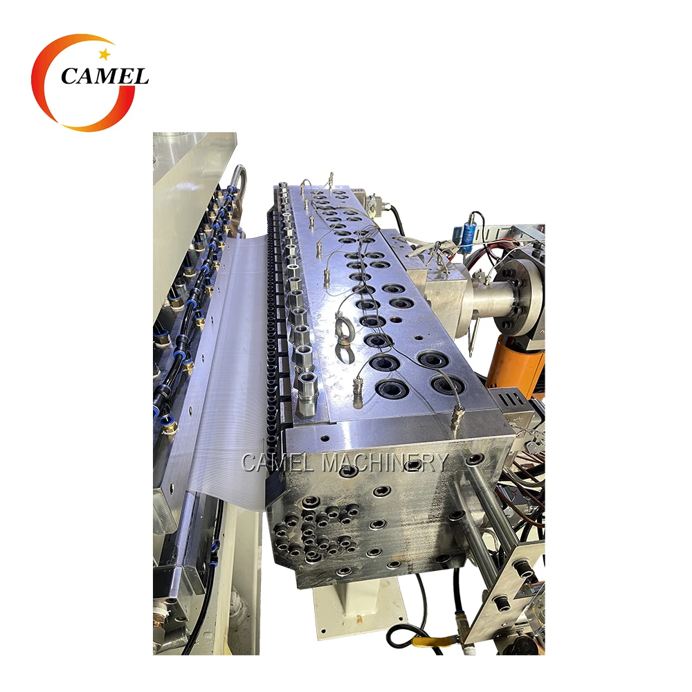 PC Polycarbonate Hollow Sheet Extrusion Production Line PC PP Hollow Grid Board Manufacturing Machine