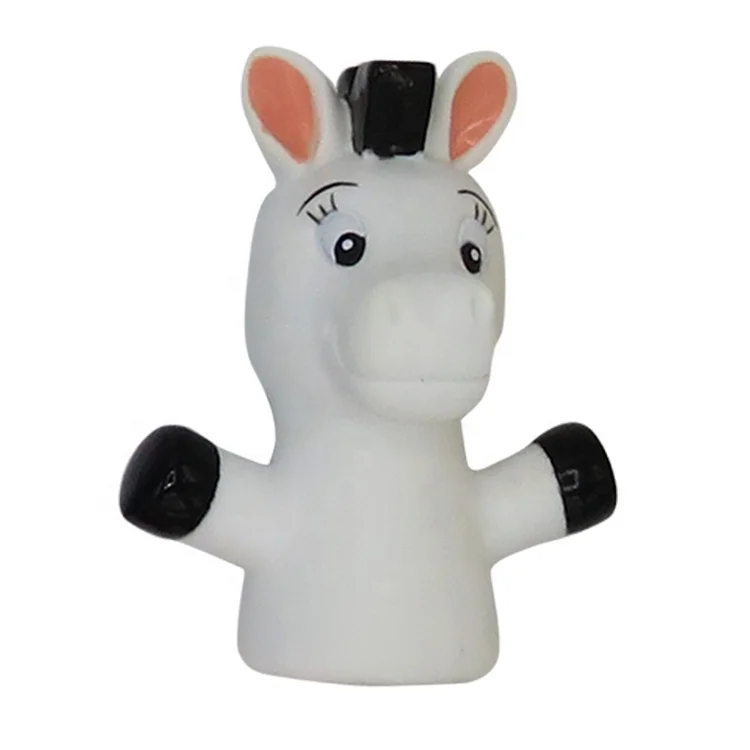 Custom Other Toy Animal Bath Baby Educational Toy Pre-Kindergarten Hand Finger Puppet Set