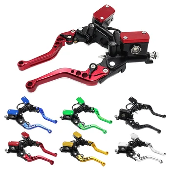 Customization Disc Adjustable Brake Clutch Lever Left Right Master Cylinder Pump For Bicycle Motorcycle Motorbike Motocross