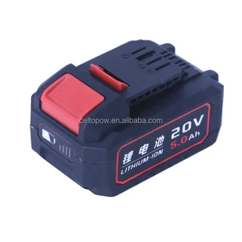 Lithium-ion Power Tools Electric Cordless Drill Battery for Devon Factory Wholesale 20V Black 18650 Battery Ce LCO 8A 1 Pcs 3kg