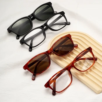 Retro Square Shades Men Women Sun Glasses Brand Designer  display picture 1