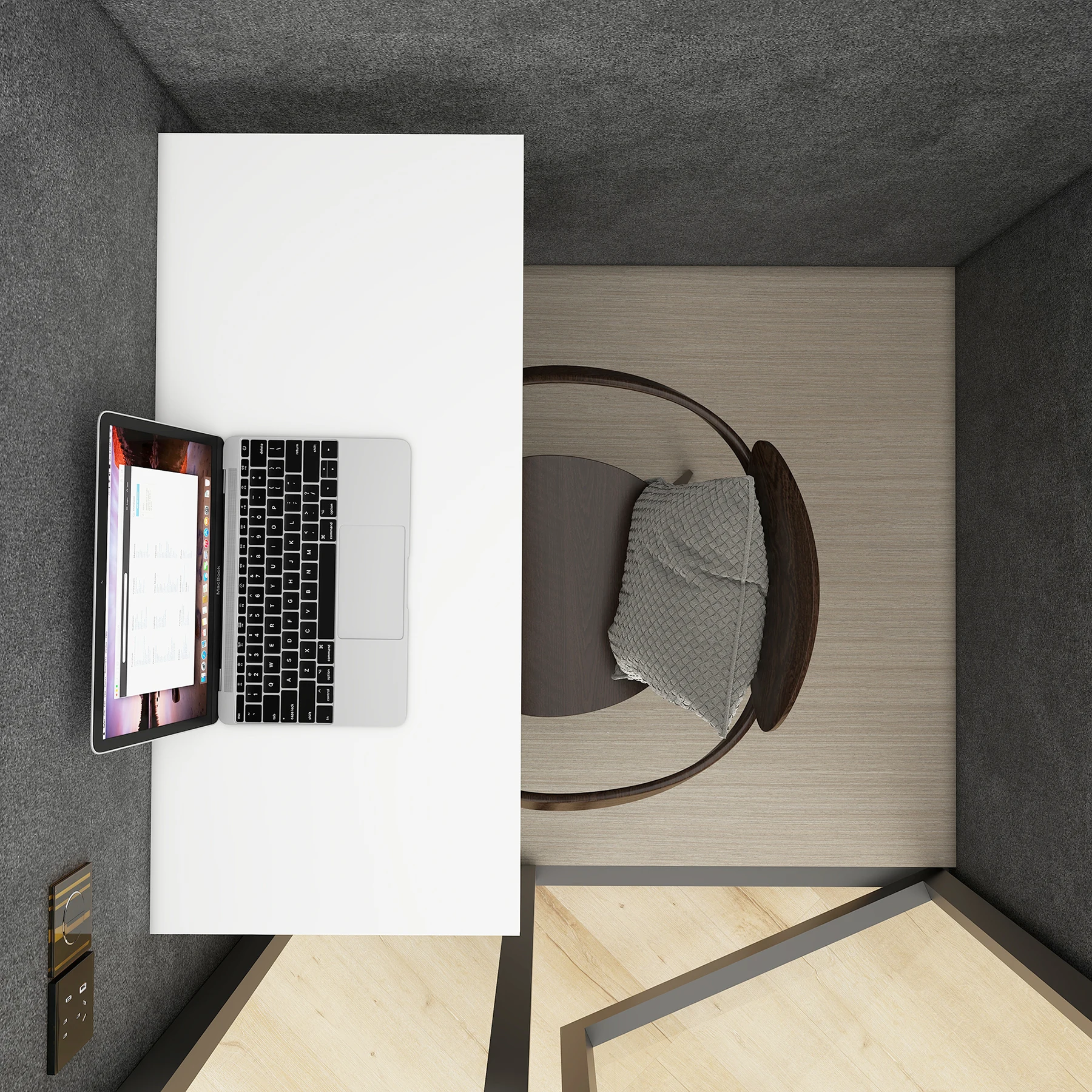 Indoor Sound Proof Prefabricated Office Work Telephone Booth Furniture Phone Booth Portable Studio Office Pods