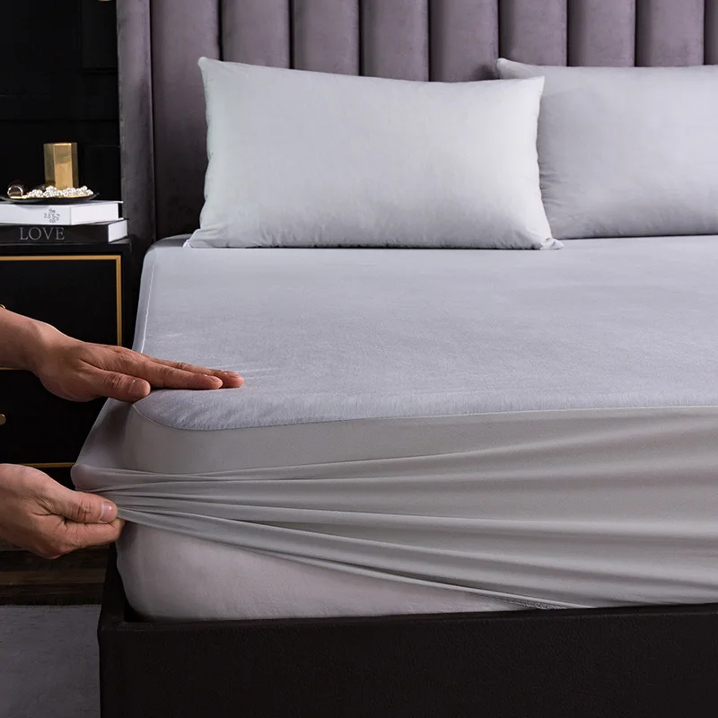 
 100% водонепроницаемый Tencel ткань Матрас протектор (король)  