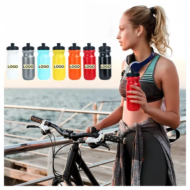 Customized Bicycle Water Bottle Portable Fitness Squeeze Leak-proof Sports Water Bottle