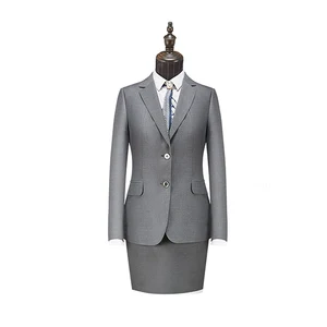 Women's Professional Business Suit NK7075-1 70% Wool Formal Style Factory Wholesale Customization for Women