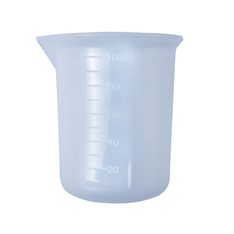 Silicone Measuring Cups 100ml for Resin Mixing Cups Glue Tools Soy Wax All Kinds Wax Measuring Cups