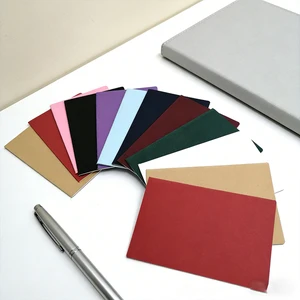 Customizable A5 Size Kraft Notebook with Sewn Binding Paper Cover Thread Bound Stitched Design