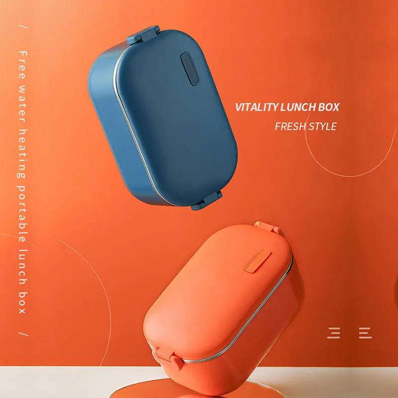 Electric USB Portable Heating Food Heater Stainless Steel