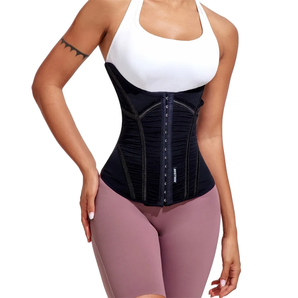 Double Belt Trimmer Shaping Wrap Girdle Full Body Corset Tummy Control Shaper Waist Trainer Shaperwear for Women factory