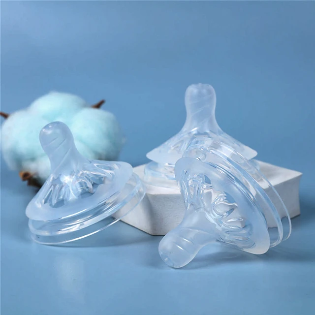 New Style Anti-Colic Silicone Baby Nipple Liquid Teat for Babies
