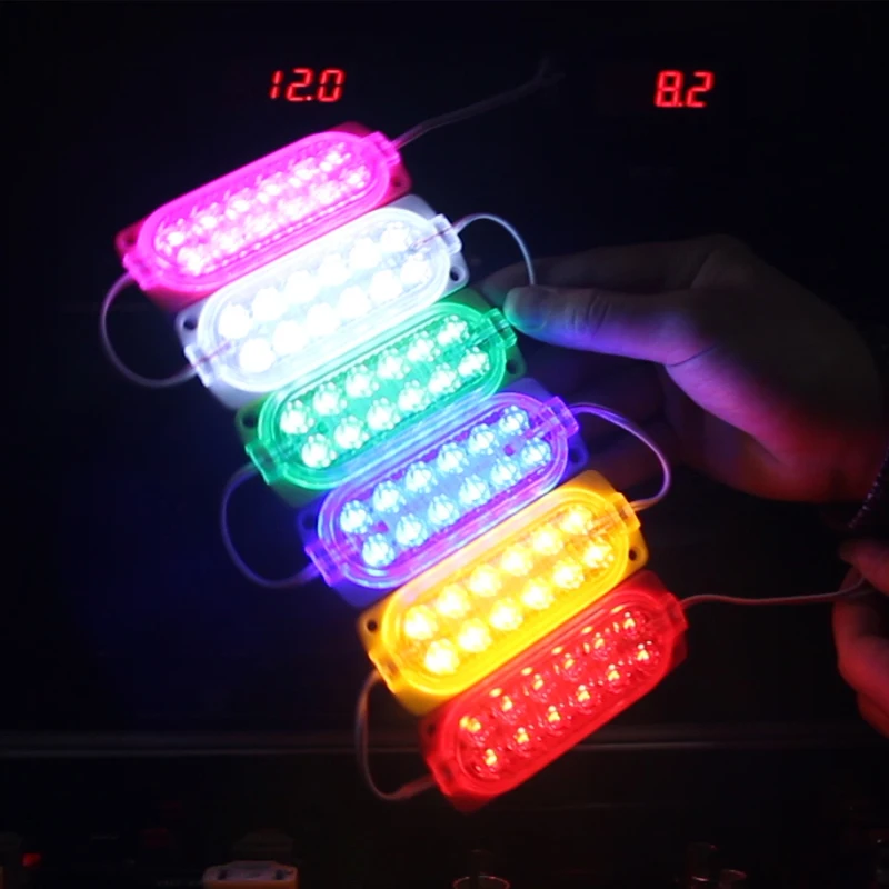 12v 24v T12 Sign Lens Modulo Led Mini Smd Led Module Injection Remote Control 5050 Rgb Led Modules