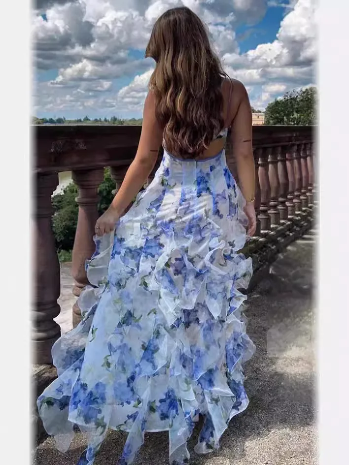 Kimshein New Arrival Vestidos Women Elegant Summer Casual Dresses Floral Print Women Fashion Dress Kimshein New Arrival Vestidos Women Elegant Summer Casual Dresses Floral Print Women Fashion Dress