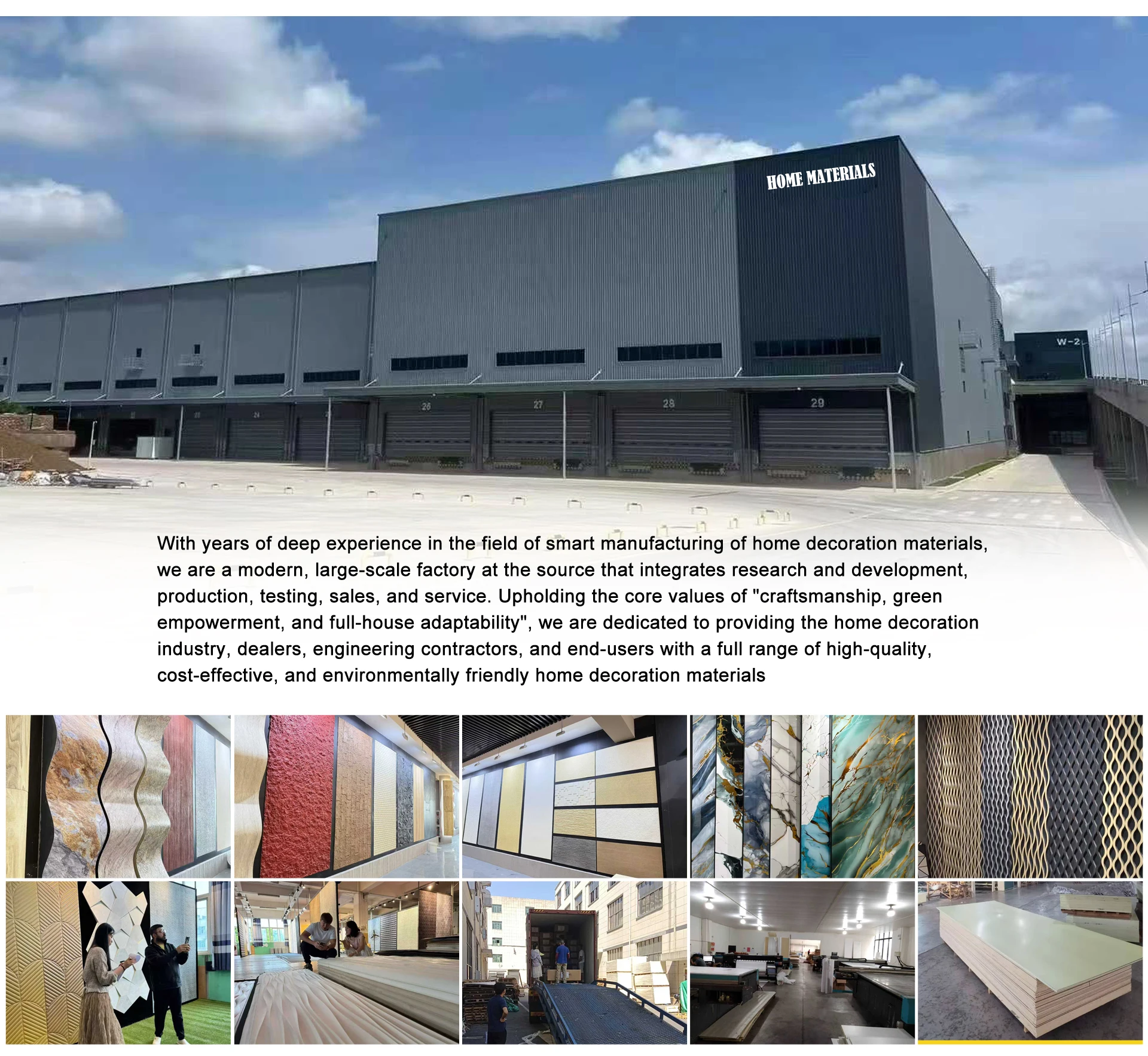 Company Overview - Yiwu Jianuo Decorative Materials Trading Firm