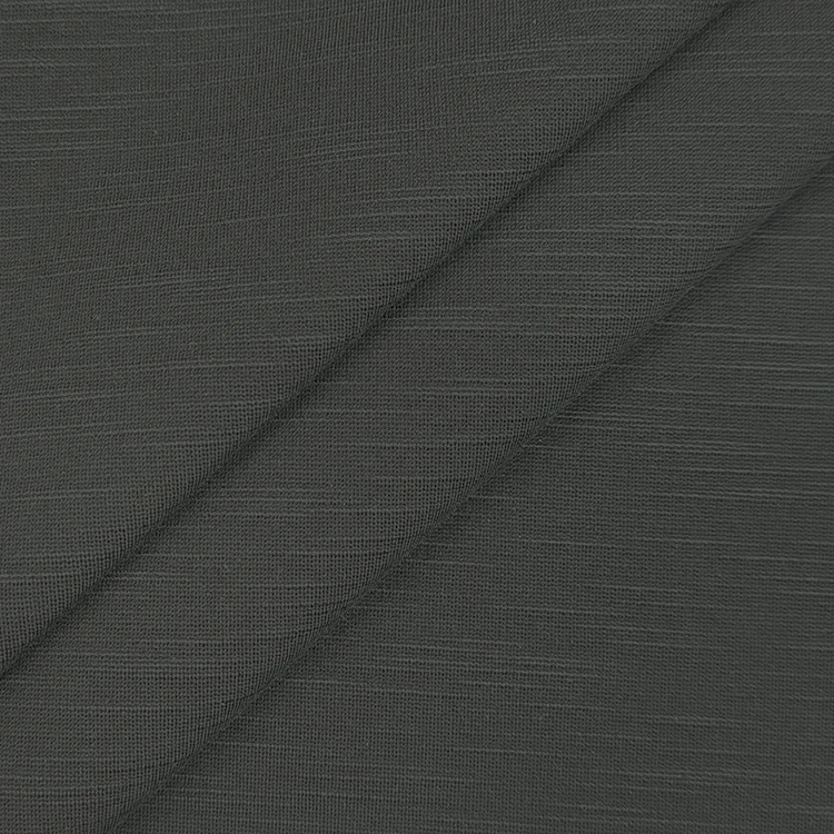 Custom Design Slub Knitted Fabric Rayon Nylon Material, Solid 40S NR Tencel Roma Fabric for Garment/ supplier