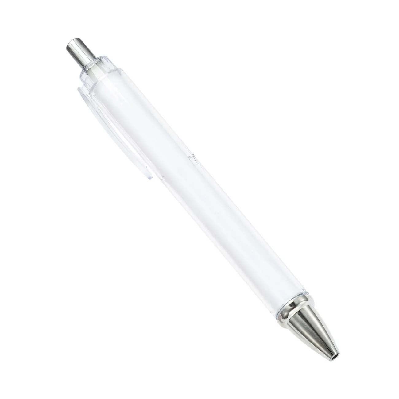 Rolling Paper Picture Insert DIY Plastic Click Hotel Pen Cartoon Idols Transparent White Pen Cheating Gadgets for Exam
