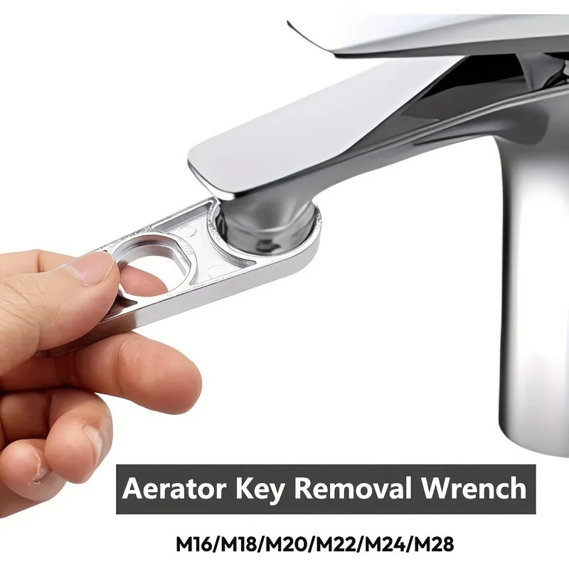 6 in 1 wrench faucet aerator disassembly wrench water outlet disassembly tool universal wrench