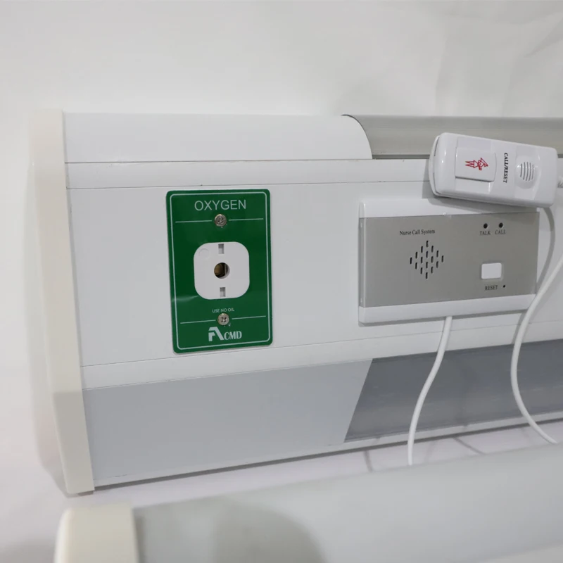 Aluminum Bed Head Bed Head Panel With Oxygen Flowmeter